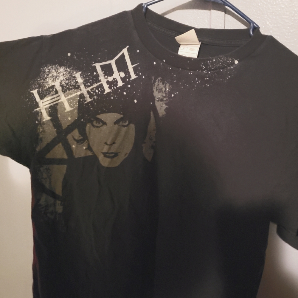 Vintage HIM Ville Valo T Shirt Size Large